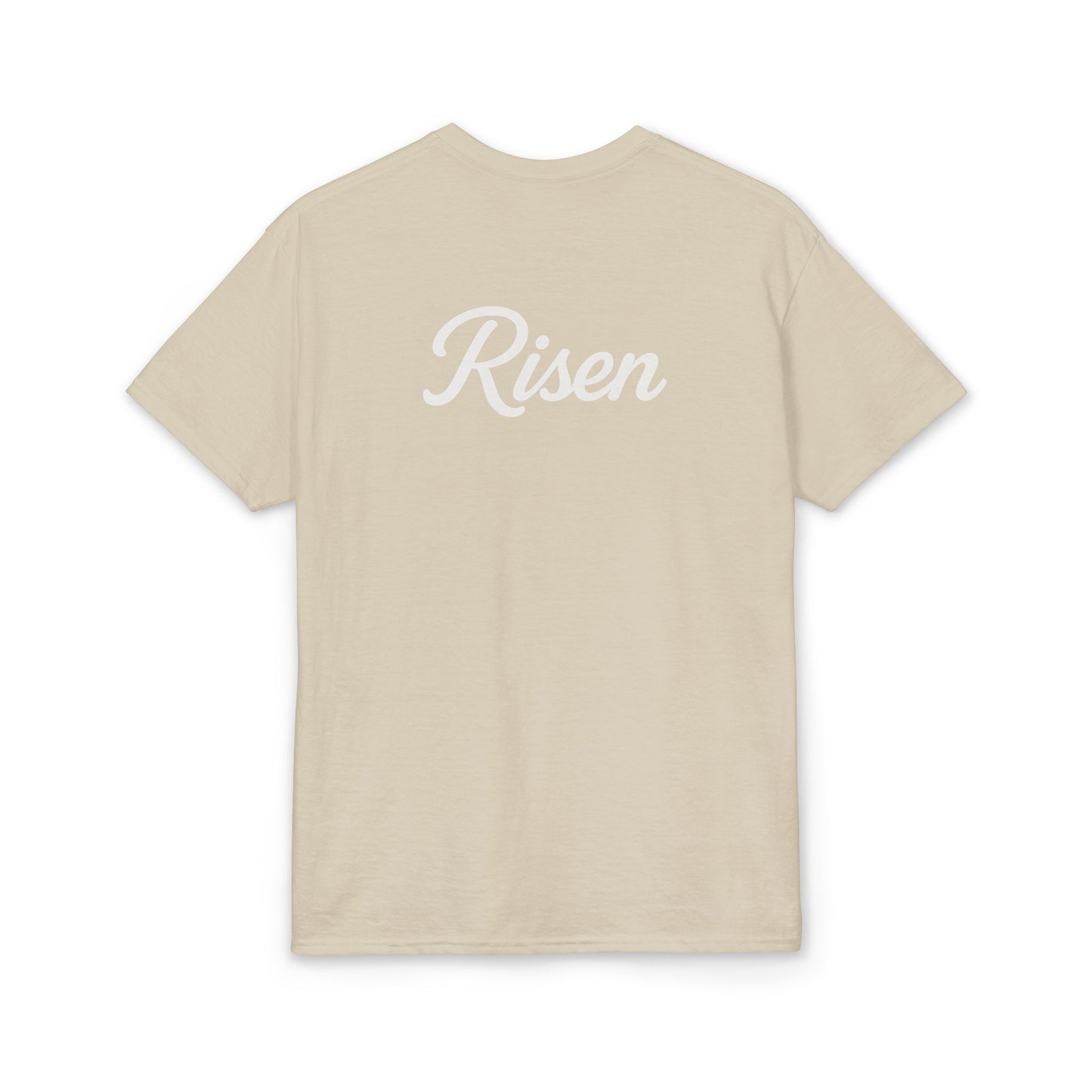 Risen Back Script Tee