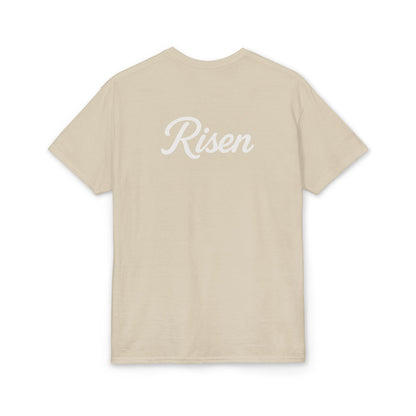Risen Back Script Tee