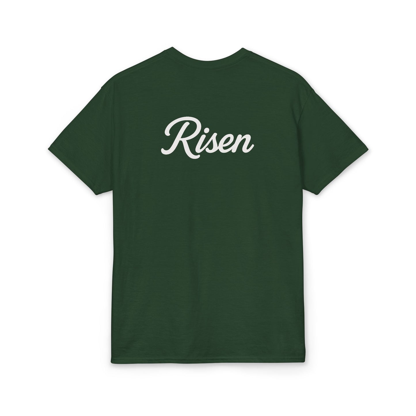 Risen Back Script Tee