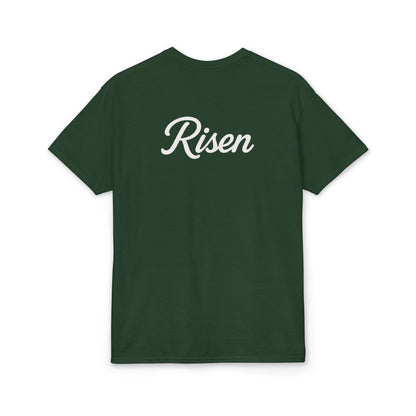 Risen Back Script Tee