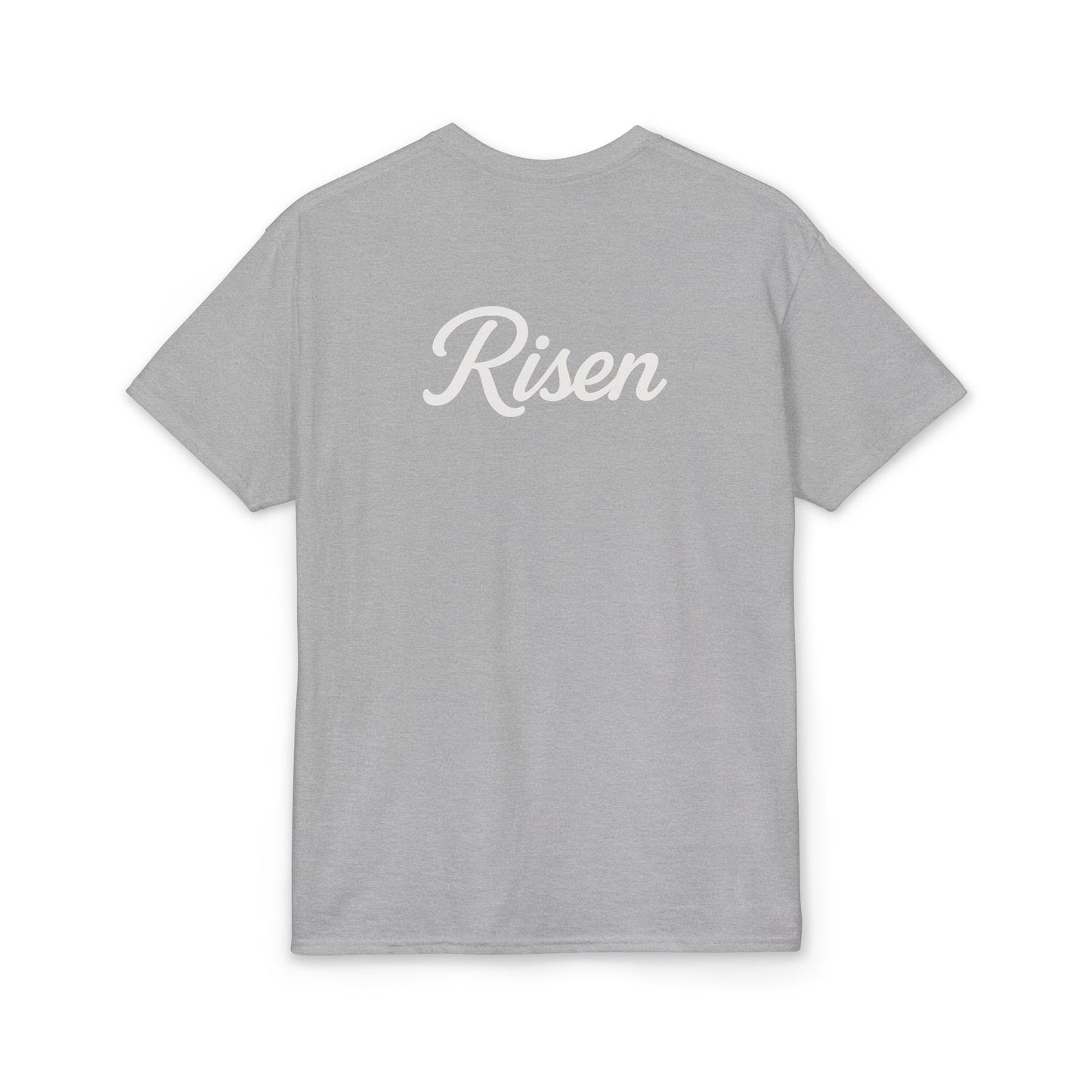 Risen Back Script Tee