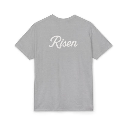 Risen Back Script Tee