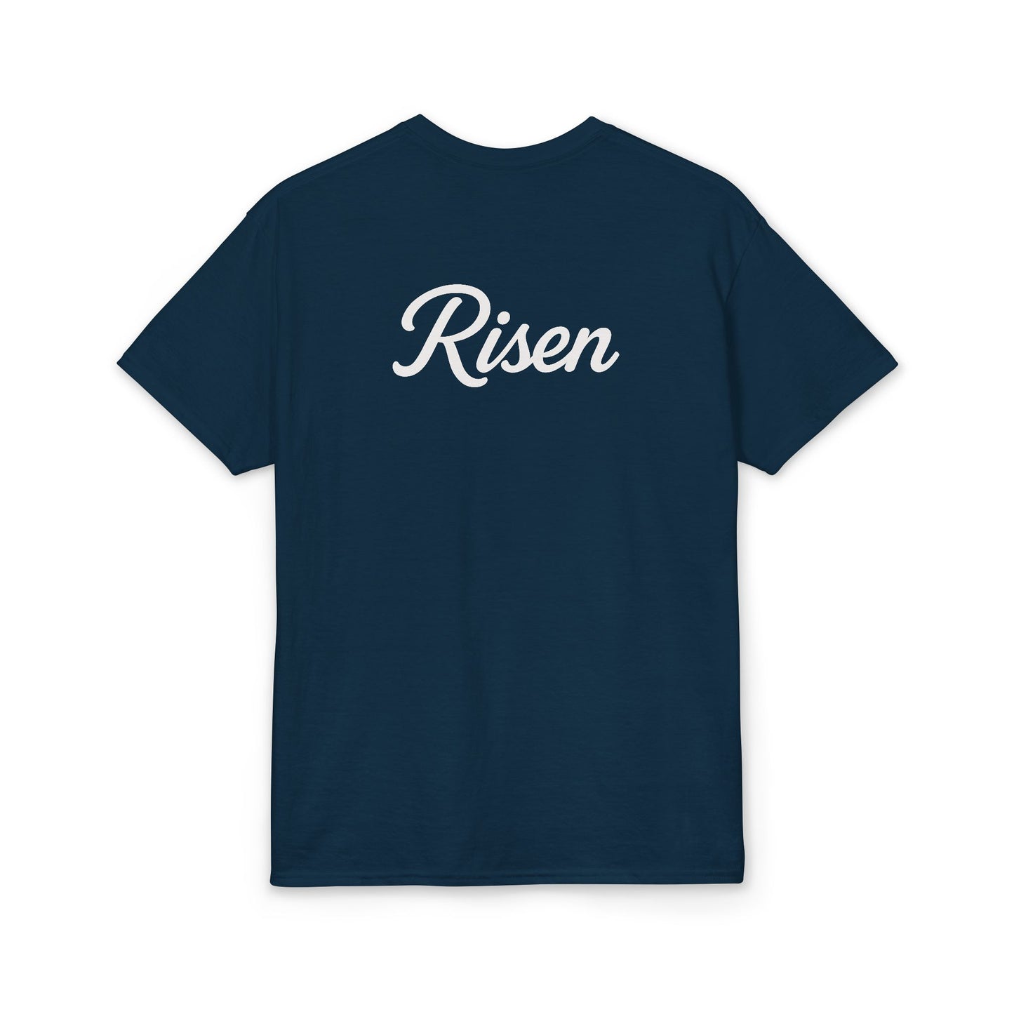 Risen Back Script Tee