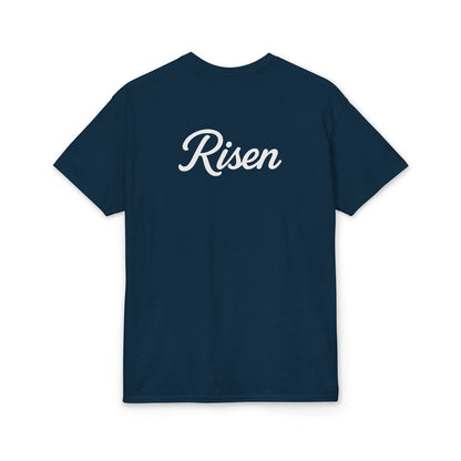 Risen Back Script Tee