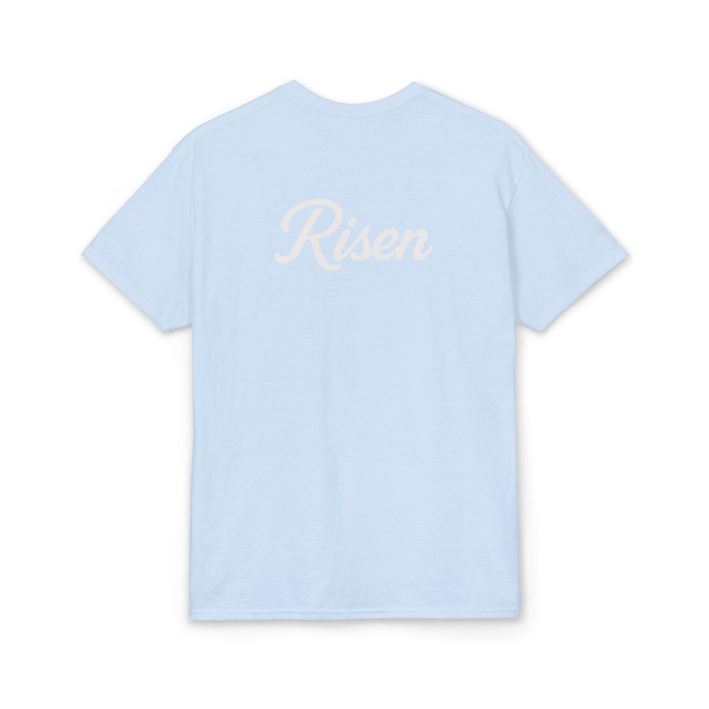 Risen Back Script Tee